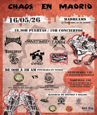 16/05/26:  III CHAOS EN MADRID  