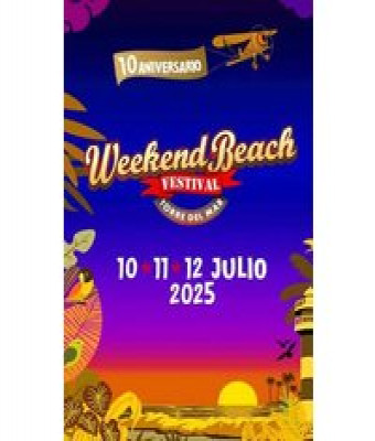 Weekend Beach Festival. Abono VIP en Málaga - Recinto de Conciertos