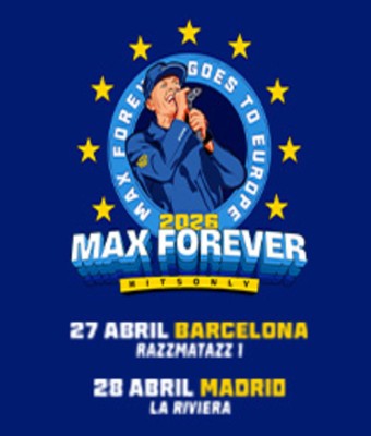 Max Pezzali - Max Forever goes to Europe 2026 en MADRID
