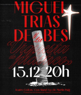 Miguel Trias de Bes y la Orquesta de Plástico en Barcelona