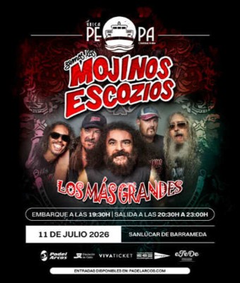 Mojinos Escozíos en Buque La Pepa en Cádiz