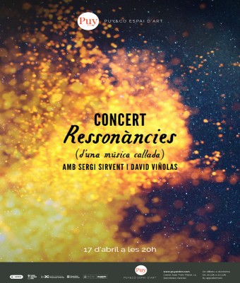 CONCERT RESSONÀNCIES AMB SERGI SIRVENT I DAVID VIÑOLAS en Barcelona
