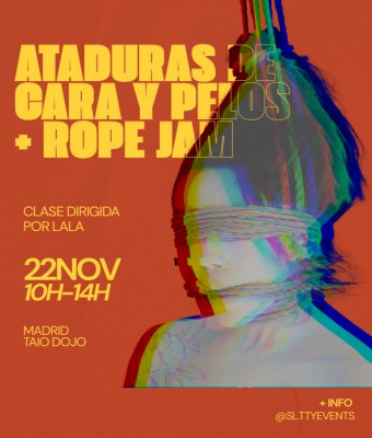 Ataduras de Cara y Pelo + Røpe Jam en Madrid