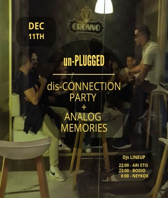 We Love JUEVES: dis-CONNECTION PARTY + ANALOG MEMORIES en Valencia/València