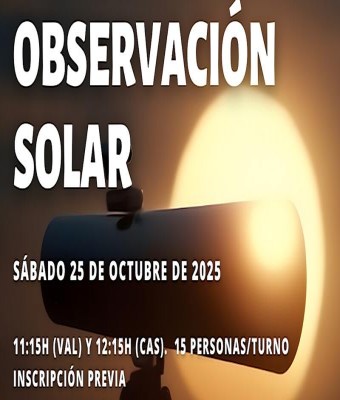 Observació Solar Planetari - Torn 12:15 (CAS) en Grao