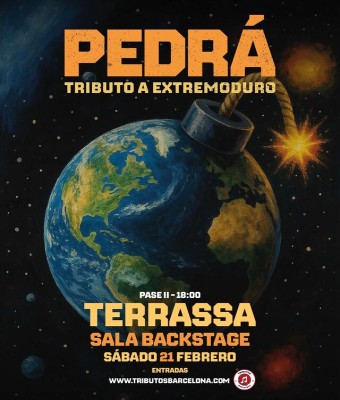 PEDRÁ - Tributo a Extremoduro en Barcelona