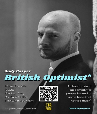 British Optimist · Stand Up Comedy · Barcelona Fringe