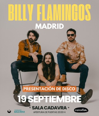 BILLY FLAMINGOS PRESENTA SU NUEVO DISCO "LINDE" EN MADRID