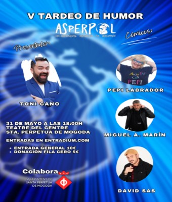 V TARDEO DE MONOLOGOS SOLIDARIOS en Barcelona