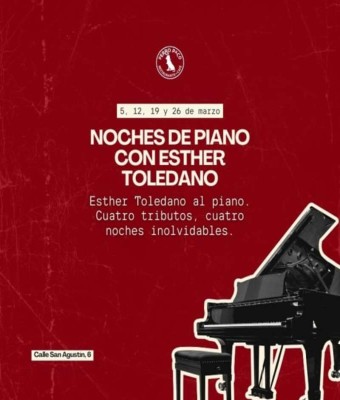 Noches de Piano con Esther Toledano en Madrid