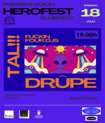 PRESENTACION HERO FEST en Palmas, Las