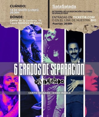 6 GRADOS DE SEPARACIÓN. impro en SalaSalada, Palma en Balears, Illes