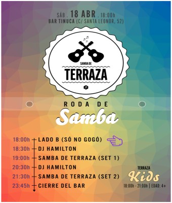 Roda de Samba SDT - Abril 2026 en Madrid