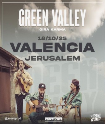 GREEN VALLEY en Sala Jerusalem (Valencia)