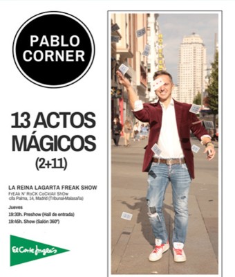 13 Actos Mágicos (2+11) en Madrid