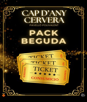 Packs Beguda Cap d'Any Cervera 2026 en Lleida