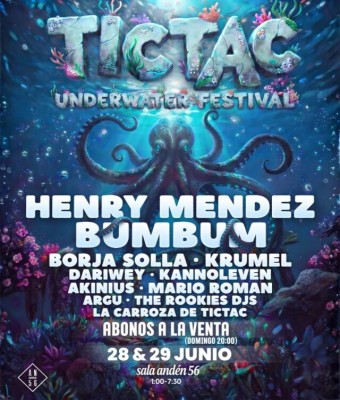 TICTAC UNDERWATER FESTIVAL en Burgos