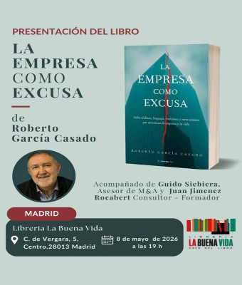Presentación de 'La empresa como excusa', de Roberto García Casado (Punto Rojo) en Madrid