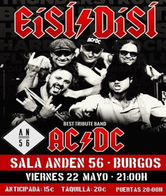 EISI DISI - TRIBUTO A AC/DC en Burgos