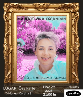 Maria Elvira Escandon tributo a Ma Dolores Pradera en Madrid