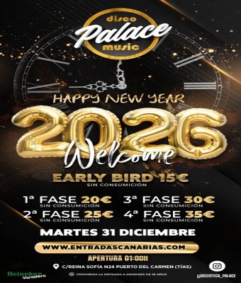 Fin de año - Lanzarote Palace en Palmas, Las