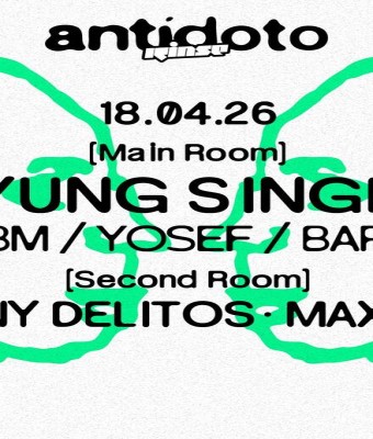 Antidoto Club x Rinse FM: Yung Singh en Madrid