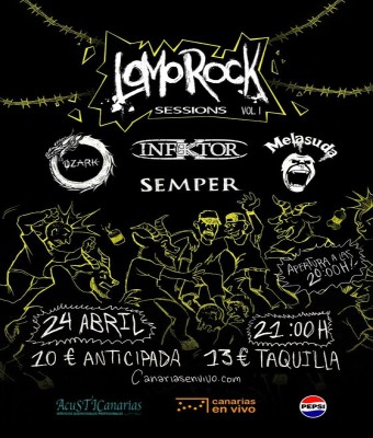 LOMO ROCK EN CANARIAS EN VIVO - CONCIERTO EN LAS PALMAS en Palmas, Las