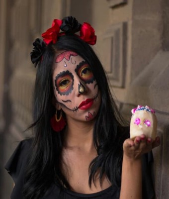 Taller infantil de halloween: calaveritas en Barcelona