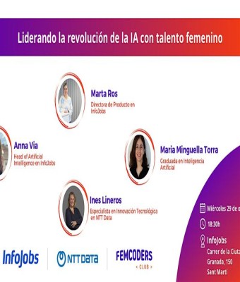 Mesa Redonda de IA: Liderando la revolución de la IA con talento femenino. en Barcelona