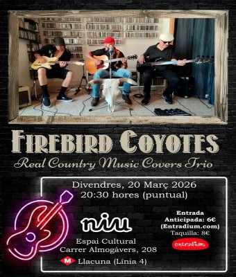 FIREBIRD COYOTES @ Niu en Barcelona