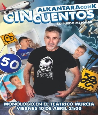 Monólogo Alkántara en ''El Teatrico'' de Murcia (El Ranero)