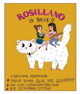 ROSILLANO is back! en Madrid