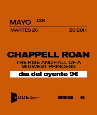 CHAPELL ROAN, THE RISE AND FALL OF A MIDWEST PRINCESS · AUDE: SESIÓN DE ESCUCHA en Barcelona