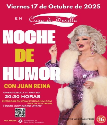 Noche de Humor con Juan Reina en Barcelona