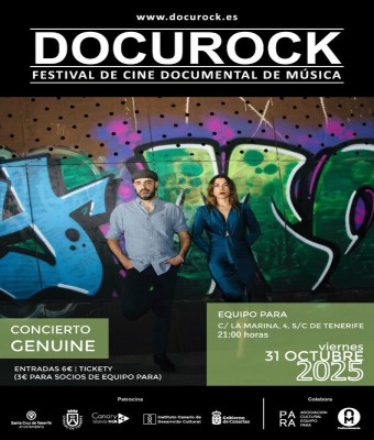 GENUINE · DOCUROCK 2025 en Santa Cruz de Tenerife