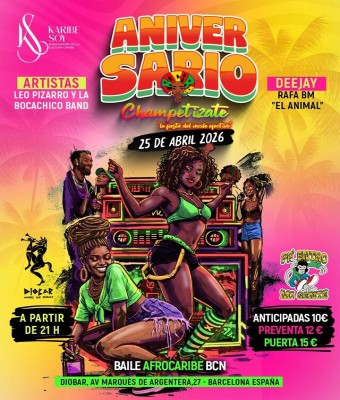 Tres Años de Champetízate!!! en Barcelona