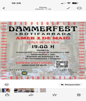 DAMMERFEST + BOTIFARRADA en Girona
