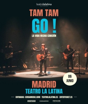 CONCIERTO TAM TAM GO EN  MADRID - TEATRO LA LATINA