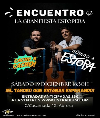 TARDEO 'CACHO A CACHO' - Tributo a ESTOPA en Barcelona