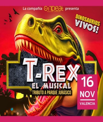 T-REX -  El musical infantil tributo a Parque Jurásico en Valencia