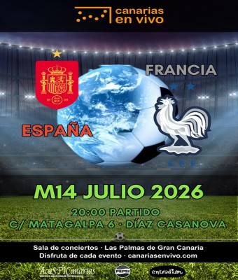 ESPAÑA vs FRANCIA EN CANARIAS EN VIVO - LAS PALMAS en Palmas, Las