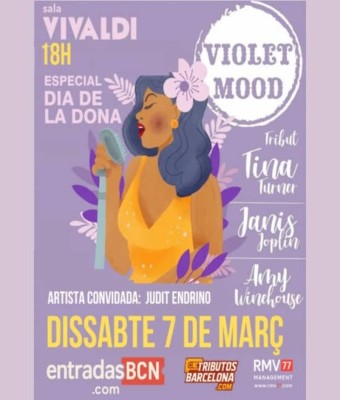 Tributo a Amy Winehouse, Janis Joplin y Tina Turner en Barcelona