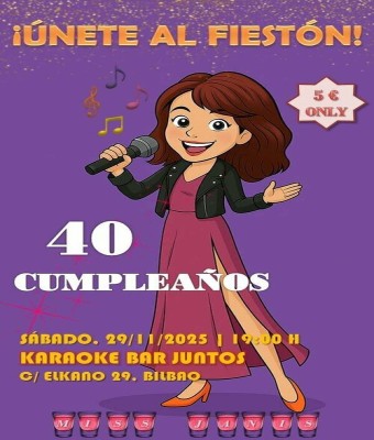 JANIS 40 CUMPLEOKE en Bizkaia