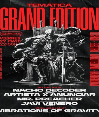 Clásicos del Techno Grand Edition | Temática (Only Vinyl) en Madrid