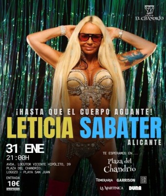 LETICIA SABATER en Alicante