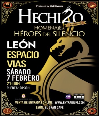 HECHIZO "Homenaje a Héroes del Silencio" en LEÓN