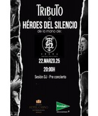 Tributo Héroes del Silencio en Badajoz - Salones Gran Hotel Casino de Extremadura