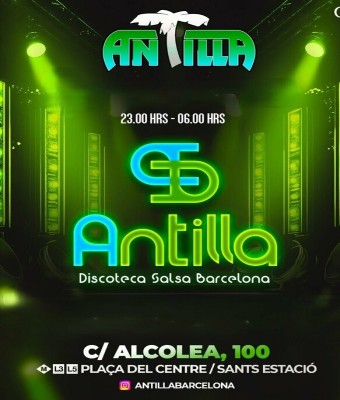 ANTILLA SALSA BARCELONA - SÁBADO 25 OCTUBRE
