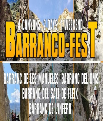 Barranco Fest – 2 Days, 4 Canyons, Epic Adventure! en Vall d'Ebo