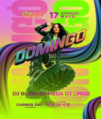 KIMBARA DLAX · DOMINGO 17 MAY26 en Barcelona